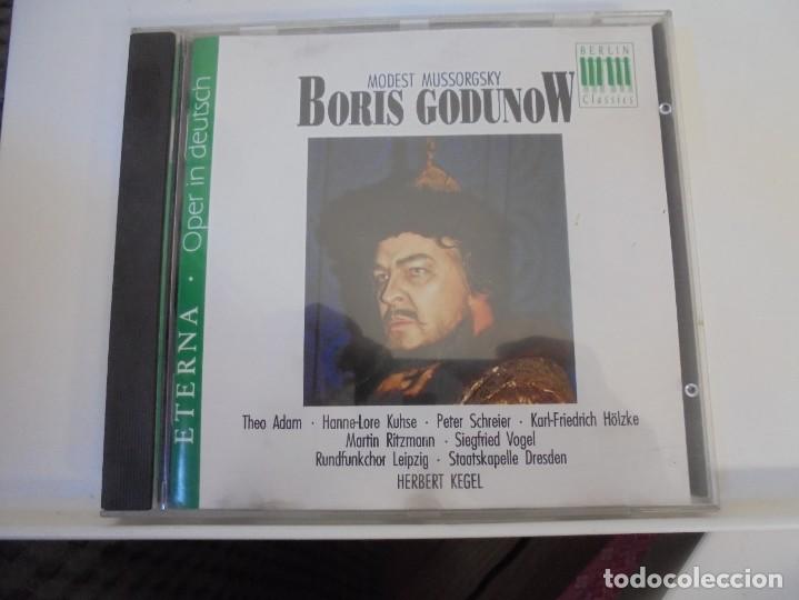 CDs de m&uacute;sica: MODEST MUSSORGSKY. BORIS GODUNOW. COMPACTO BERLIN CLASSICS. - Foto 1