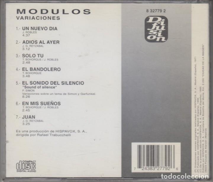CDs de m&uacute;sica: M&oacute;dulos cd Variaciones 1995 Serie difusi&oacute;n - Foto 2
