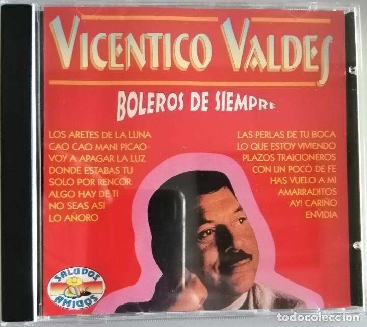 CDs de m&uacute;sica: VICENTICO VALDES - BOLEROS DE SIEMPRE - Foto 1