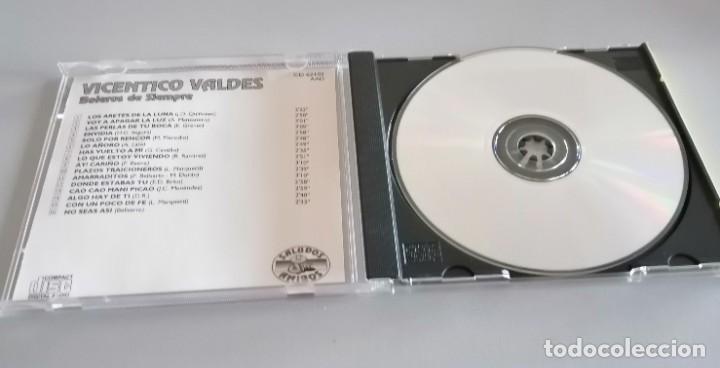 CDs de m&uacute;sica: VICENTICO VALDES - BOLEROS DE SIEMPRE - Foto 3
