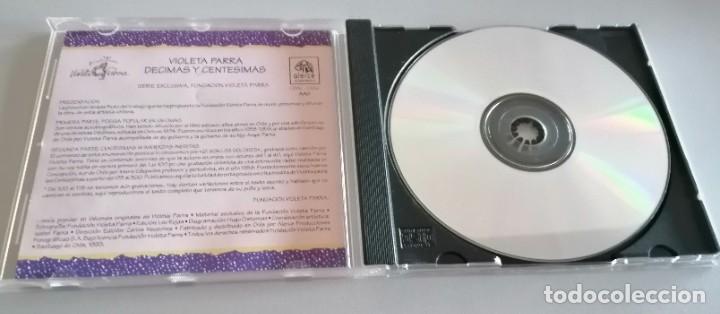 CDs de m&uacute;sica: VIOLETA PARRA - DECIMAS Y CENTESIMAS - Foto 3