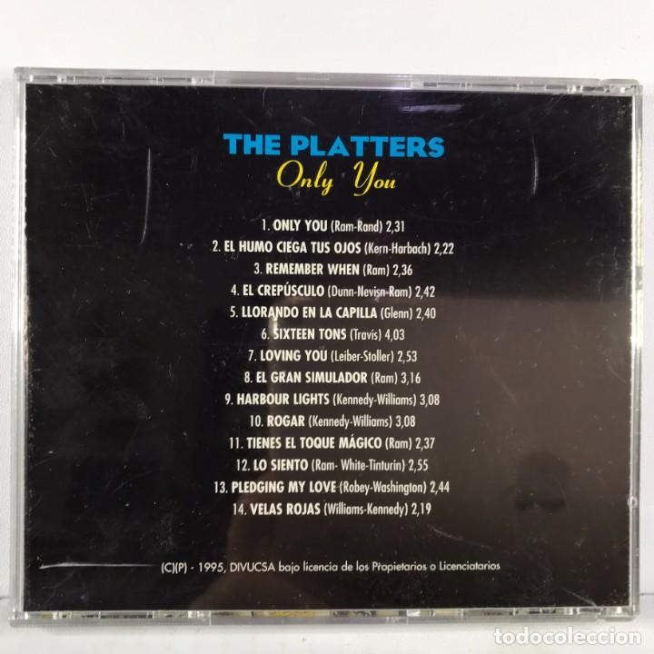 CDs de m&uacute;sica: The Platters &ndash; Only You - CD, Compilation - SPAIN - Foto 3