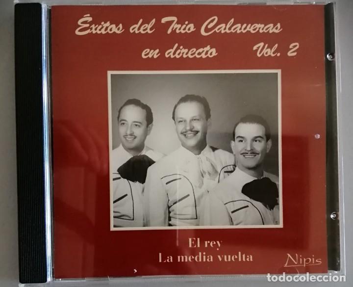 CDs de m&uacute;sica: TRIO CALAVERAS, EXITOS EN DIRECTO VOL. 2 - Foto 1