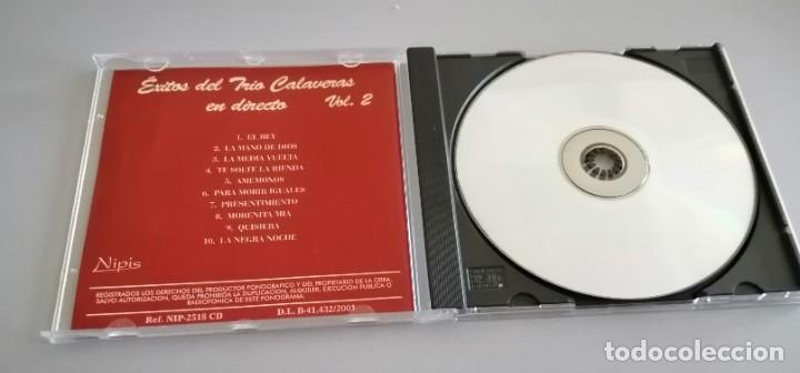 CDs de m&uacute;sica: TRIO CALAVERAS, EXITOS EN DIRECTO VOL. 2 - Foto 3