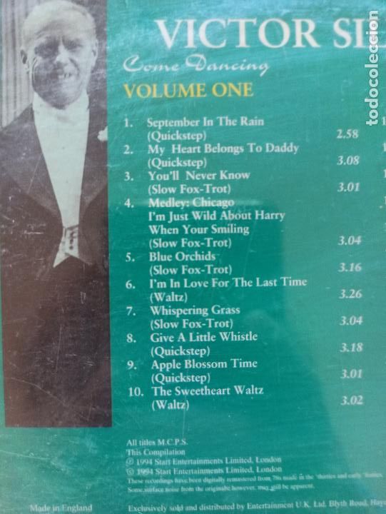 CDs de m&uacute;sica: CD VICTOR SILVESTER - COME DANCING - VOLUME ONE (5P) - Foto 2