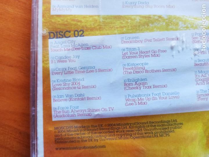CDs de m&uacute;sica: CD ANNUAL SUMMER 2004 - 2 CDS (5P) - Foto 2