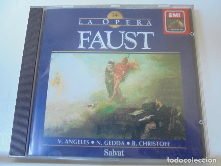 CDs de m&uacute;sica: FAUST. CHARLES GOUNOD. LA OPERA. COMPACTO EMI. - Foto 1