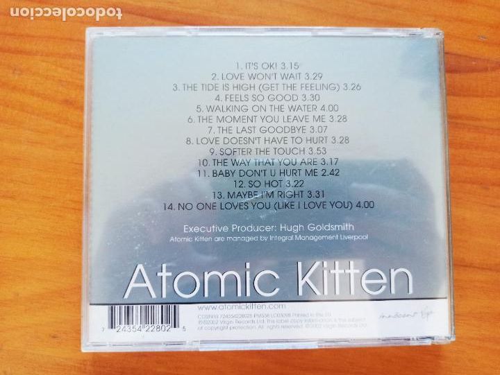 CDs de m&uacute;sica: CD ATOMIC KITTEN - FEELS SO GOOD (5X) - Foto 2