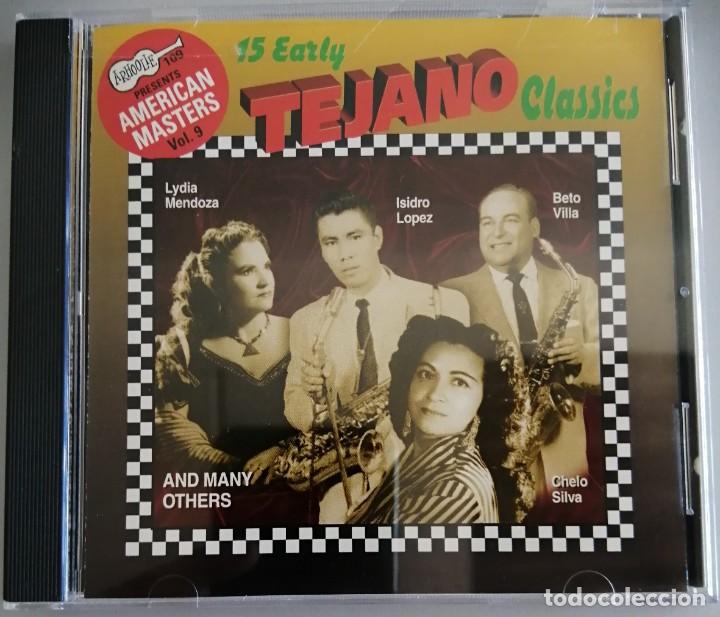CDs de m&uacute;sica: 15 EARLY TEJANO CLASSICS - Foto 1