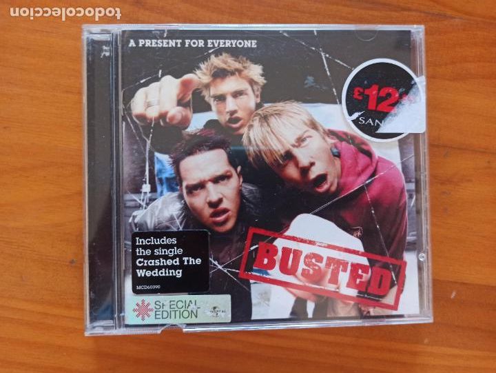 CDs de m&uacute;sica: CD BUSTED - A PRESENT FOR EVERYONE - SPECIAL EDITION (8M) - Foto 1