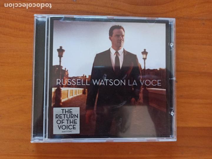 CDs de m&uacute;sica: CD RUSSELL WATSON - LA VOCE (9V) - Foto 1