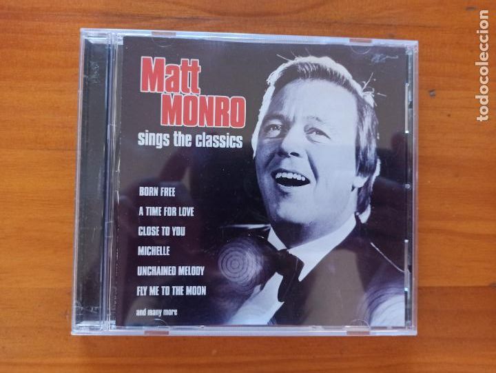 CDs de m&uacute;sica: CD MATT MONRO - SINGS THE CLASSICS (AG) - Foto 1