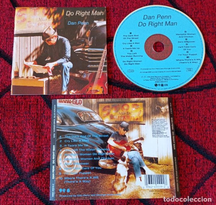 Music CDs: DAN PENN ** Do Right Man ** CD ORIGINAL 1994 ALEMANIA