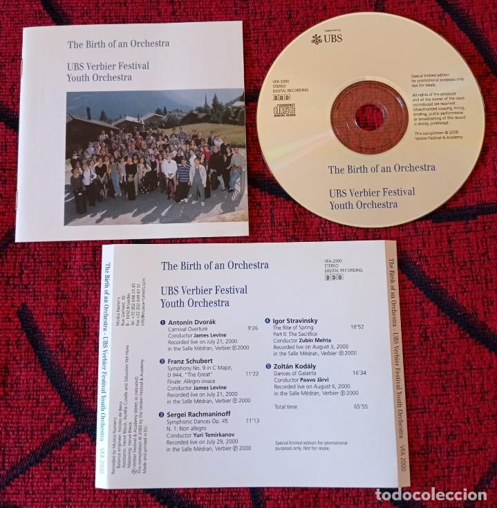 CDs de m&uacute;sica: UBS VERBIER FESTIVAL YOUTH ORCHESTRA ** The Birth Of An ... ** CD ORIGINAL BELGICA 2000