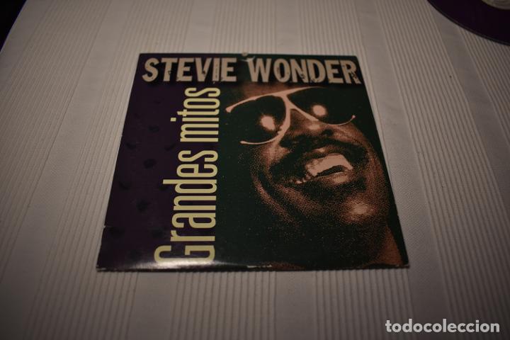 CDs de m&uacute;sica: CD STEVIE WONDER GRANDES MITOS - Foto 1
