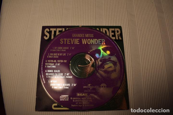 CDs de m&uacute;sica: CD STEVIE WONDER GRANDES MITOS - Foto 2