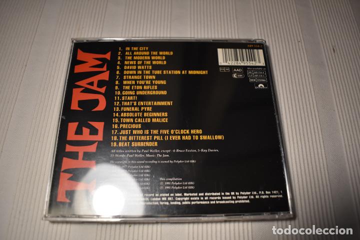CDs de m&uacute;sica: CD THE JAM GREATEST HITS 1991 - Foto 3