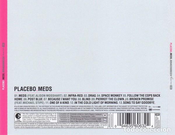 CDs de m&uacute;sica: Placebo &ndash; Meds - Foto 2