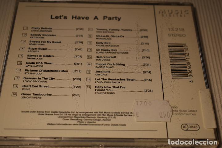 CDs de m&uacute;sica: CD LETS HAVE A PARTY 1996 - Foto 3