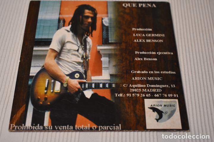 CDs de m&uacute;sica: CD SINGLE DAVIZ DEBARO QUE PENA - Foto 3