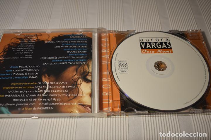 CDs de m&uacute;sica: CD AURORA VARGAS 2001 ORSO ROMI - Foto 2