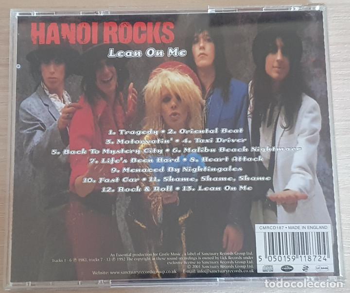 CDs de m&uacute;sica: Hanoi Rocks - Lean On Me CD - Foto 2