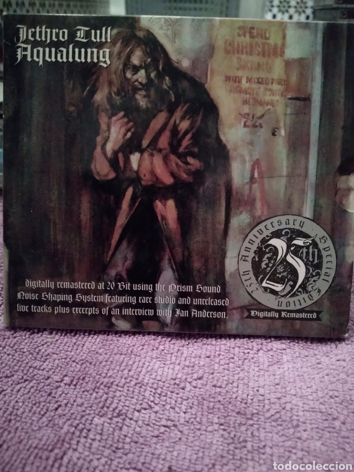 CDs de m&uacute;sica: CD-JETHRO TULL-AQUALUNG-EDICION ESPECIAL 25 ANIVERSARIO-EN MUY BUEN ESTADO-