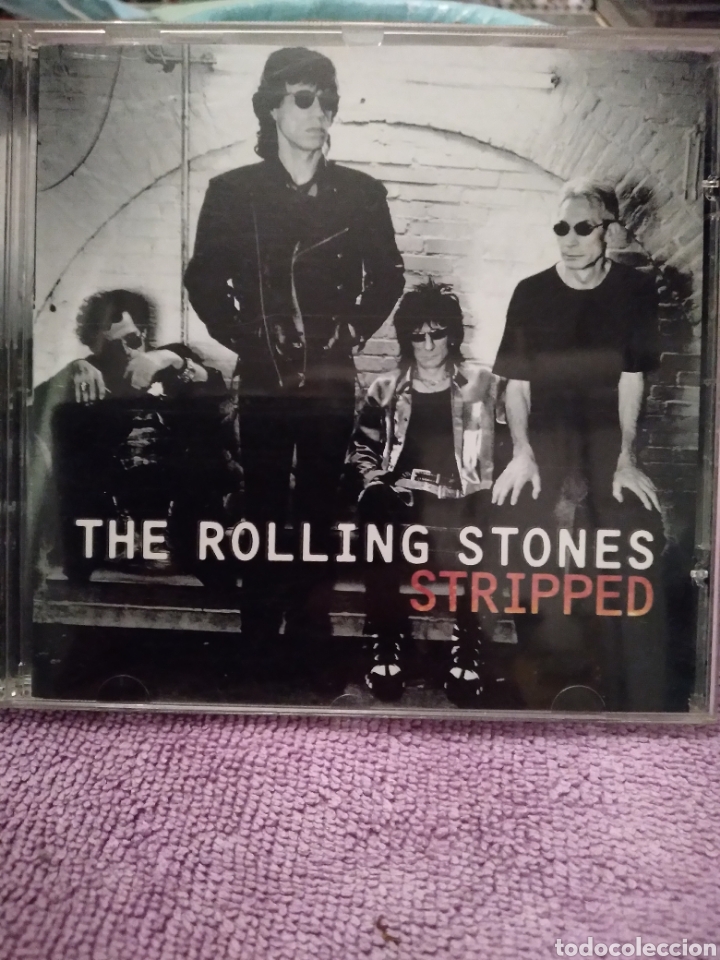 CDs de m&uacute;sica: CD-THE ROLLING STONES-STRIPPED- - Foto 1