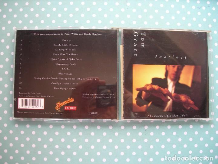 CDs de m&uacute;sica: INSTINCT / TOM GRANT / CD/ 11 TEMAS / JAZZ - Foto 1