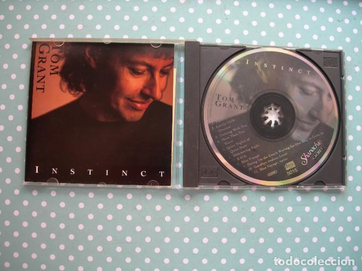 CDs de m&uacute;sica: INSTINCT / TOM GRANT / CD/ 11 TEMAS / JAZZ - Foto 2