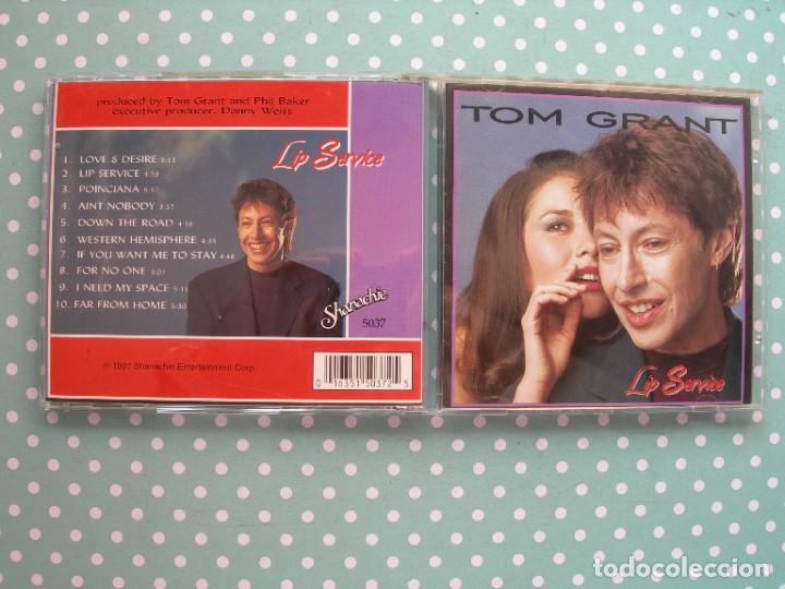 CDs de m&uacute;sica: LIP SERVICE / TOM GRANT / CD / 10 TEMAS / JAZZ - Foto 1