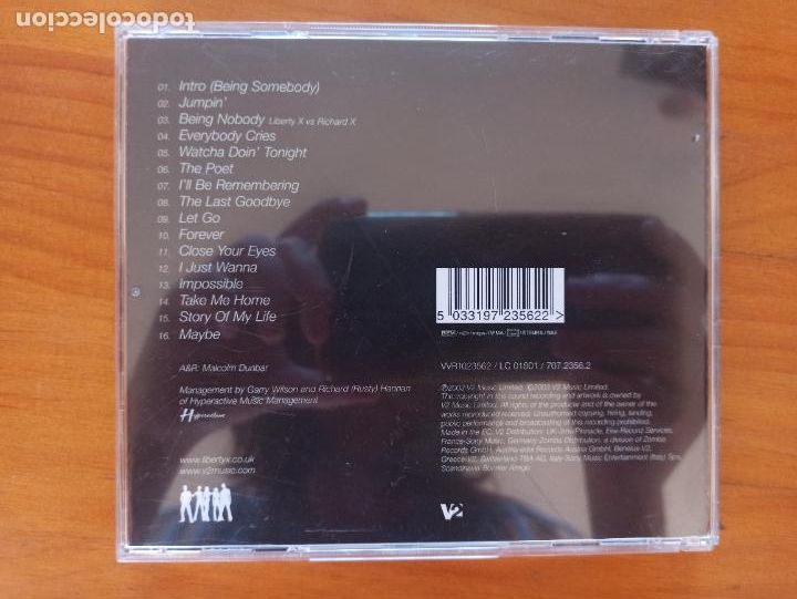 CDs de m&uacute;sica: CD LIBERTY X - BEING SOMEBODY (AG) - Foto 2