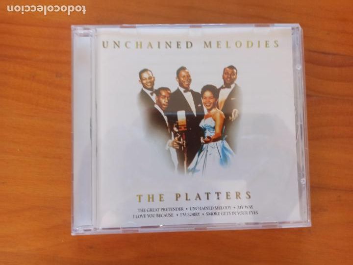 CDs de m&uacute;sica: CD THE PLATTERS - UNCHAINED MELODIES (CT) - Foto 1