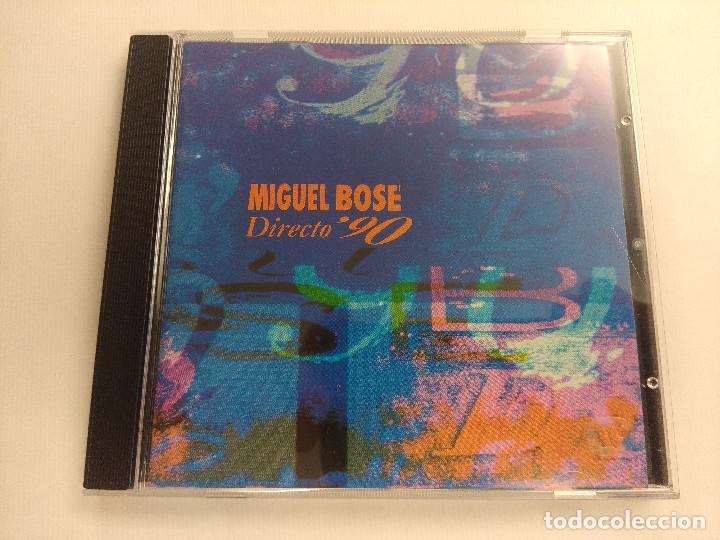CDs de m&uacute;sica: MIGUEL BOSE/DIRECTO 90/CD. - Foto 1