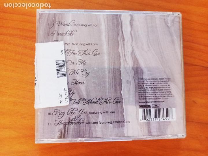 CDs de m&uacute;sica: CD CHERYL COLE - 3 WORDS (CW) - Foto 2
