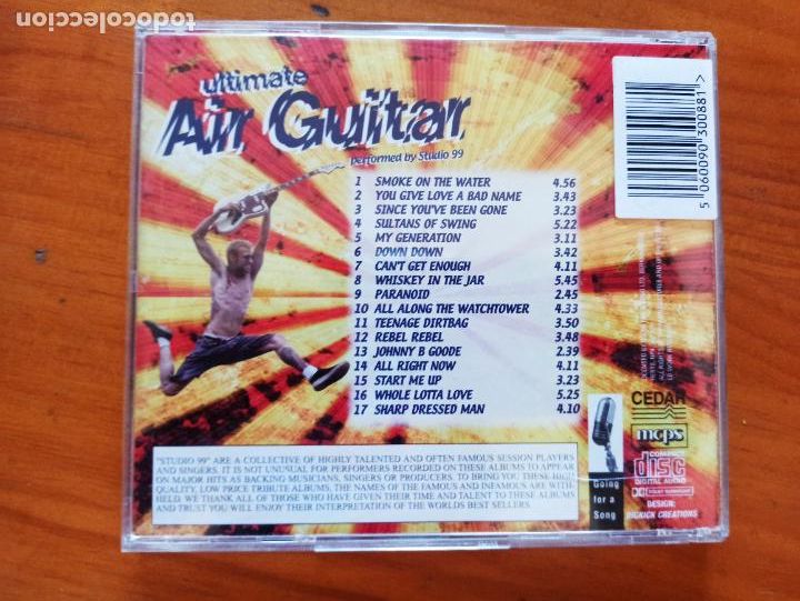 CDs de m&uacute;sica: CD ULTIMATE AIR GUITAR PERFORMED BY STUDIO 99 (DB) - Foto 2