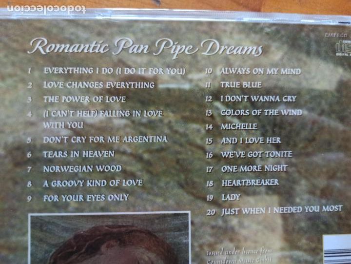 CDs de m&uacute;sica: CD ROMANTIC PAN PIPE DREAMS (DW) - Foto 2