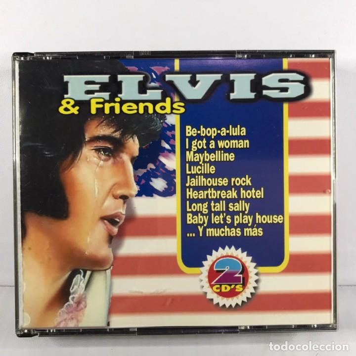 CDs de m&uacute;sica: CD ELVIS & FRIENDS (2 CDS) - Foto 1