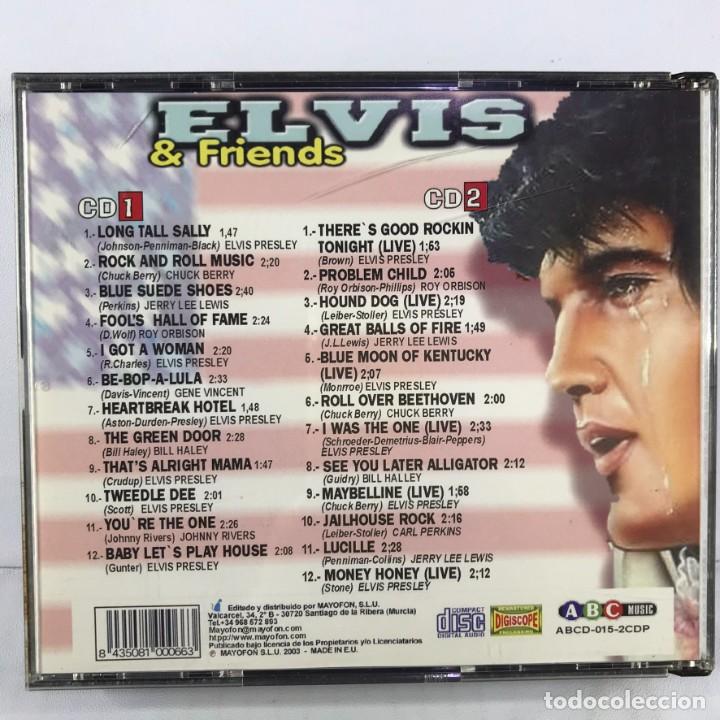 CDs de m&uacute;sica: CD ELVIS & FRIENDS (2 CDS) - Foto 3