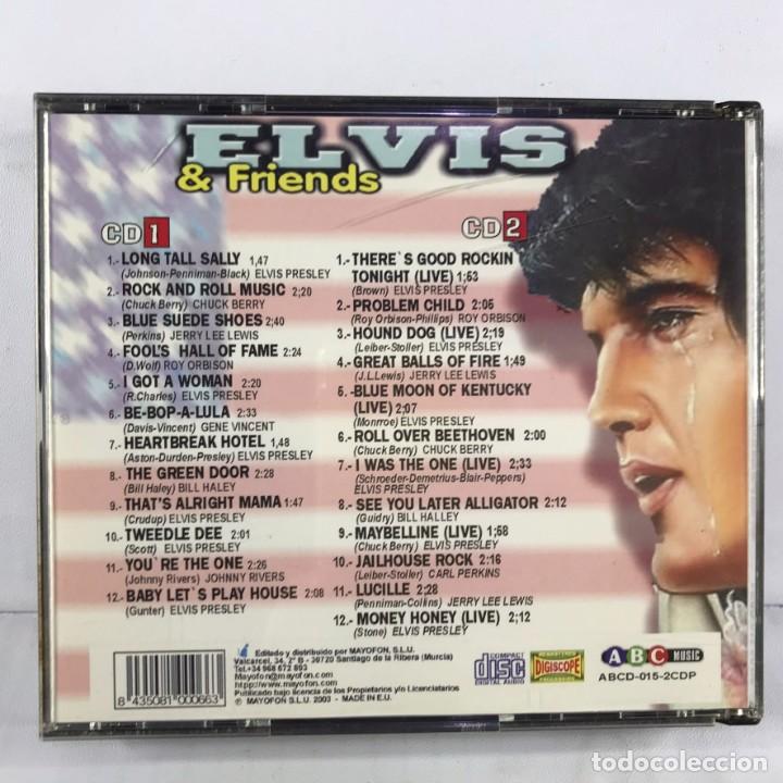 CDs de m&uacute;sica: CD ELVIS & FRIENDS (2 CDS) - Foto 7