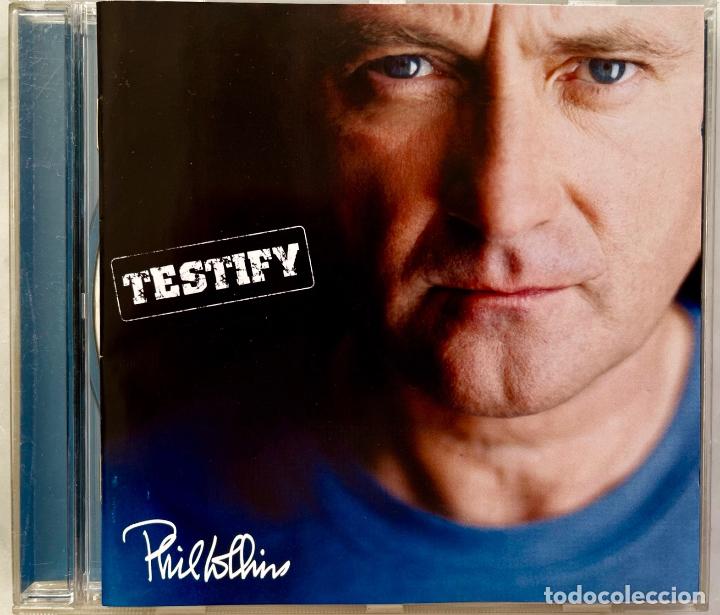 CDs de m&uacute;sica: PHIL COLLINS (GENESIS), TESTIFY. CD ALEMANIA - Foto 1