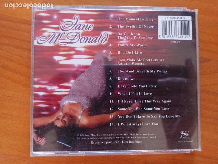 CDs de m&uacute;sica: CD JANE MCDONALD (5O) - Foto 3