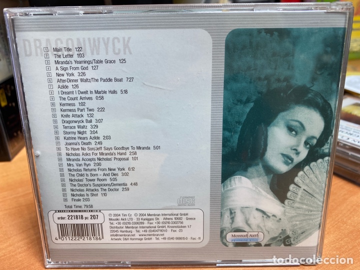 CDs de m&uacute;sica: Alfred Newman - Dragonwyck (CD) OST - Foto 2