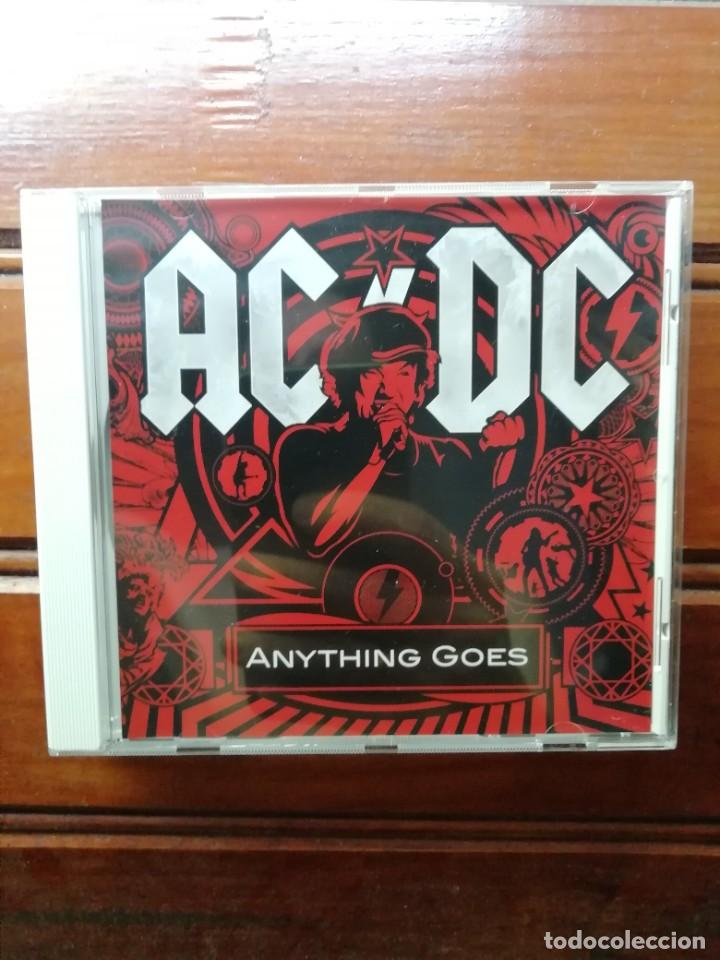 CDs de m&uacute;sica: AC/DC Anything Goes/Big Jack cd single promo - Foto 1