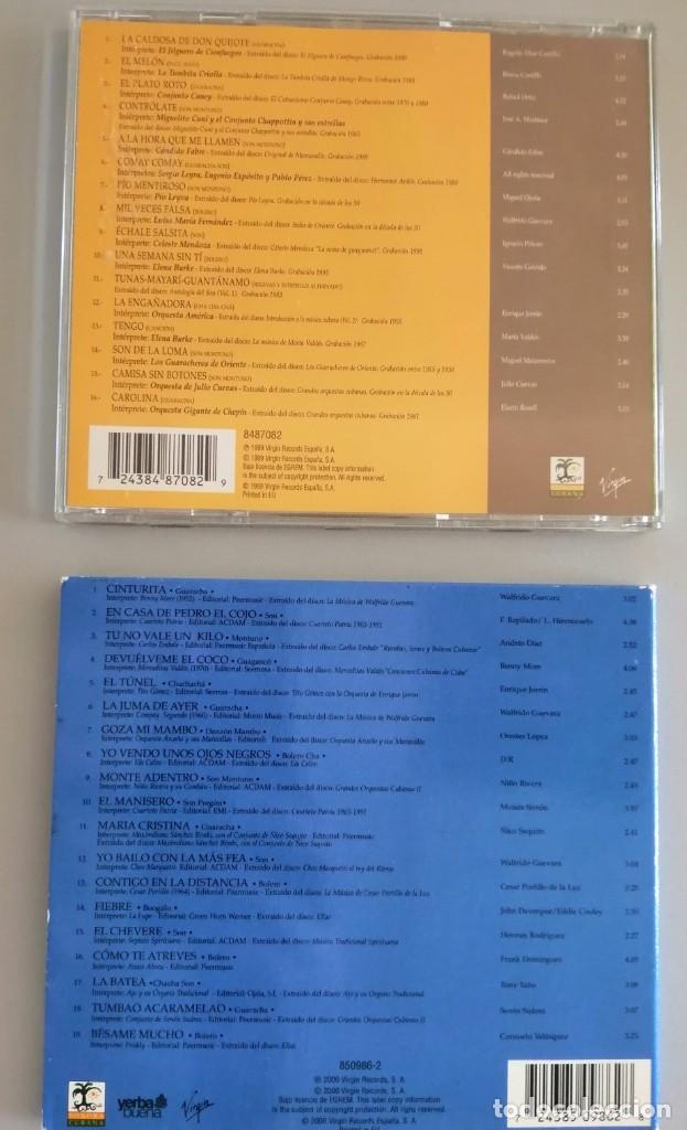 CDs de m&uacute;sica: SONORA CUBANA - VOLUMEN 1 Y 2 - Foto 2