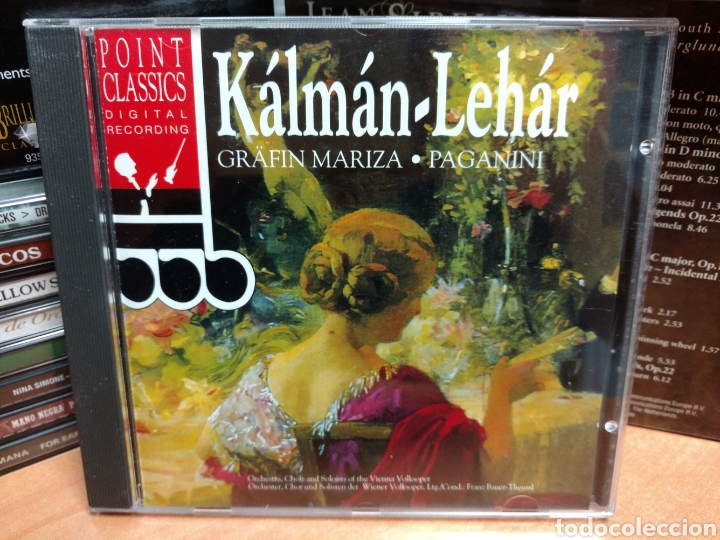 CDs de m&uacute;sica: K&aacute;lm&aacute;n, Leh&aacute;r - Gr&auml;fin Mariza. Paganini (CD, Comp) - Foto 1