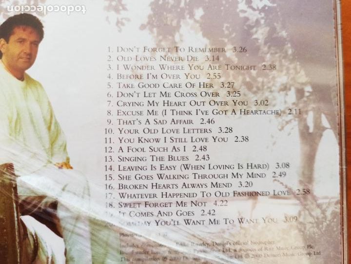 CDs de m&uacute;sica: CD DANIEL ODONNELL - HEARTBREAKERS (029) - Foto 2