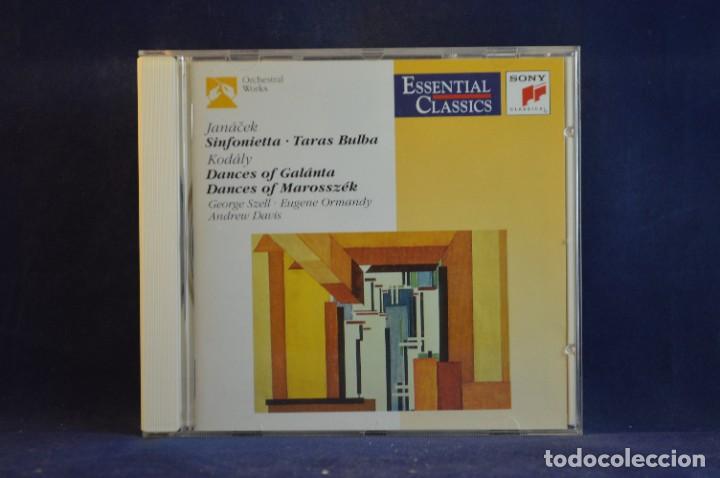 CDs de m&uacute;sica: JANACEK / KODALY - SZELL, DAVIS, EUGENE ORMANDY &ndash; SINFONIETTA - TARAS BULBA / DANCES - CD - Foto 1