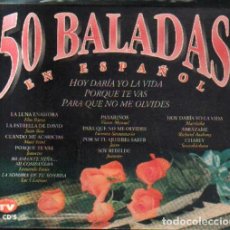 CD di Musica: 50 BALADAS EN ESPAÑOL. 3 C.D. CD-DOBLE-566. Lote 359983225