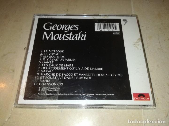 CDs de m&uacute;sica: GEORGES MOUSTAKI - Foto 2